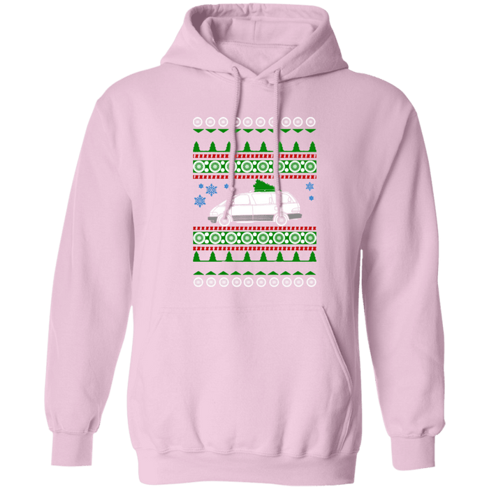 Toyota Previa Ugly Christmas Sweater Hoodie