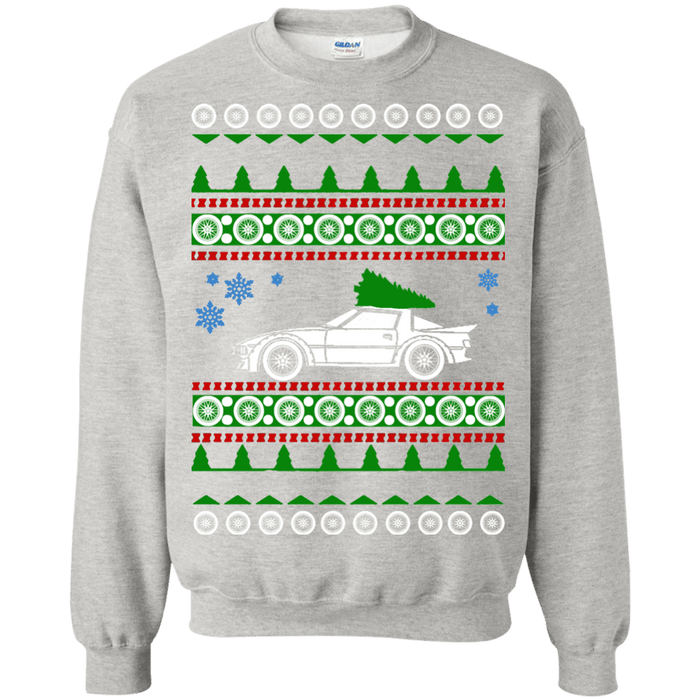 Mazda RX7 Ugly Christmas Sweater Gen 1 sweatshirt