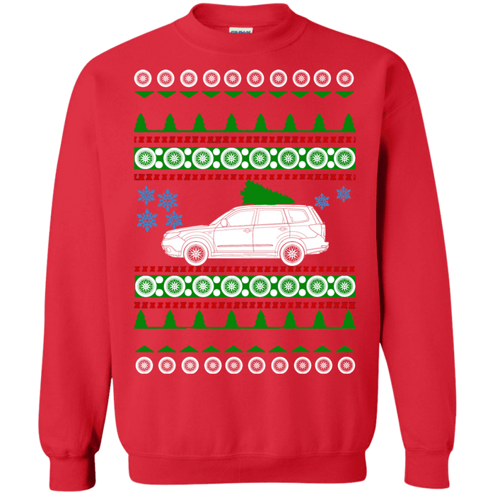 Forester 2011 Japanese Car Ugly Christmas Sweater sweatshirt