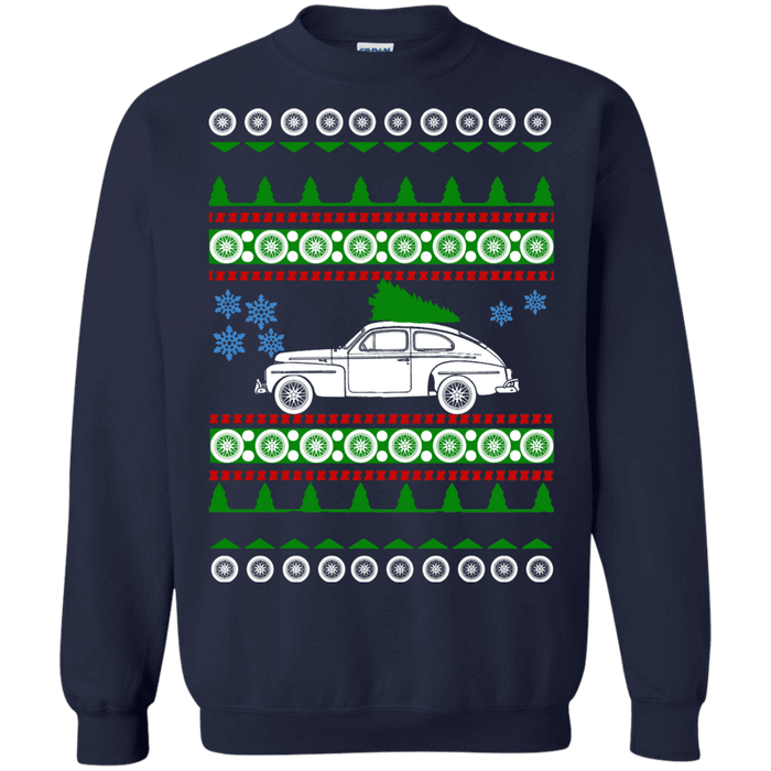 Swedish Car like a  PV544 Ugly Christmas Sweater sweatshirt