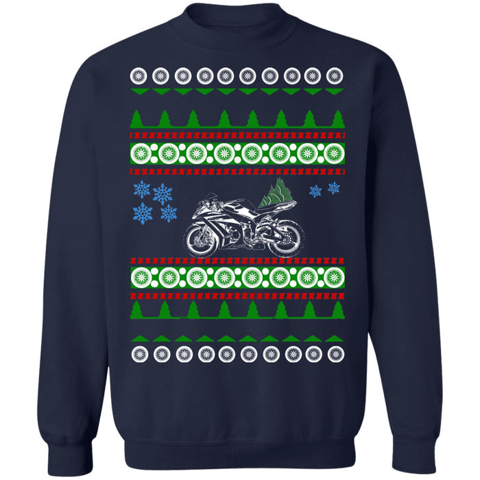 kawasaki Ninja ZX-10R Ugly Christmas Sweater