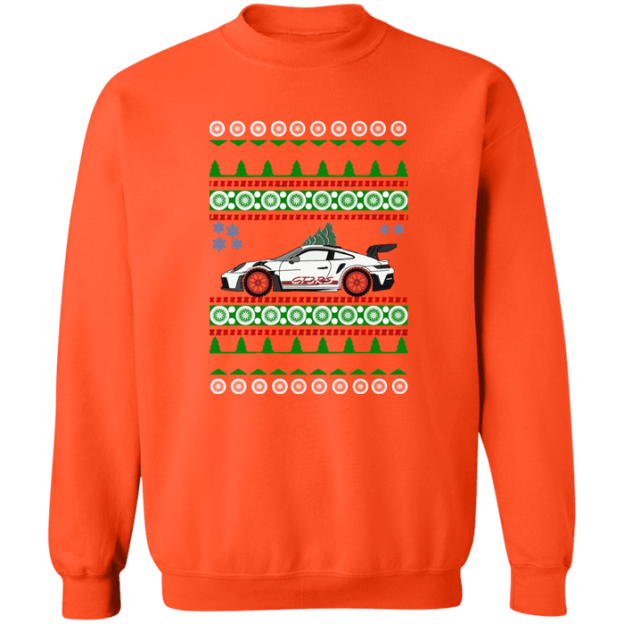 German Car like a 992 GT3 RS Ugly Christmas Sweater Sweatshirt