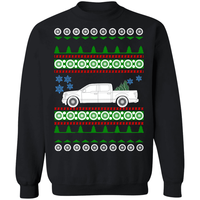 Truck 2019 Ford F150 Ugly Christmas Sweater Sweatshirt