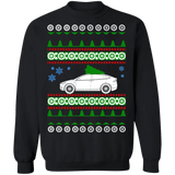 Electric SUV like Model X Tesla Ugly Christmas Sweater Holiday