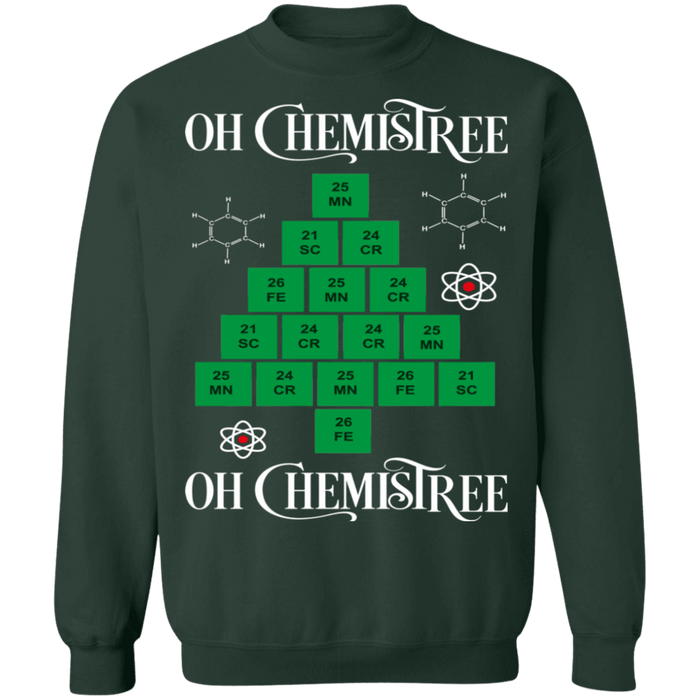 Chemistry Oh Chemistree Ugly Christmas Sweater sweatshirt