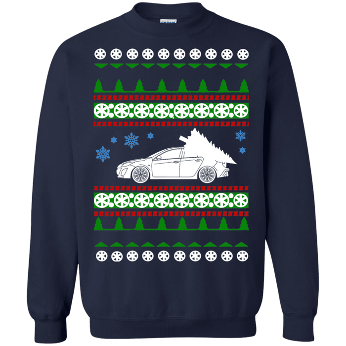 Mazda Speed 3 newer gen Ugly Christmas Sweater sweatshirt