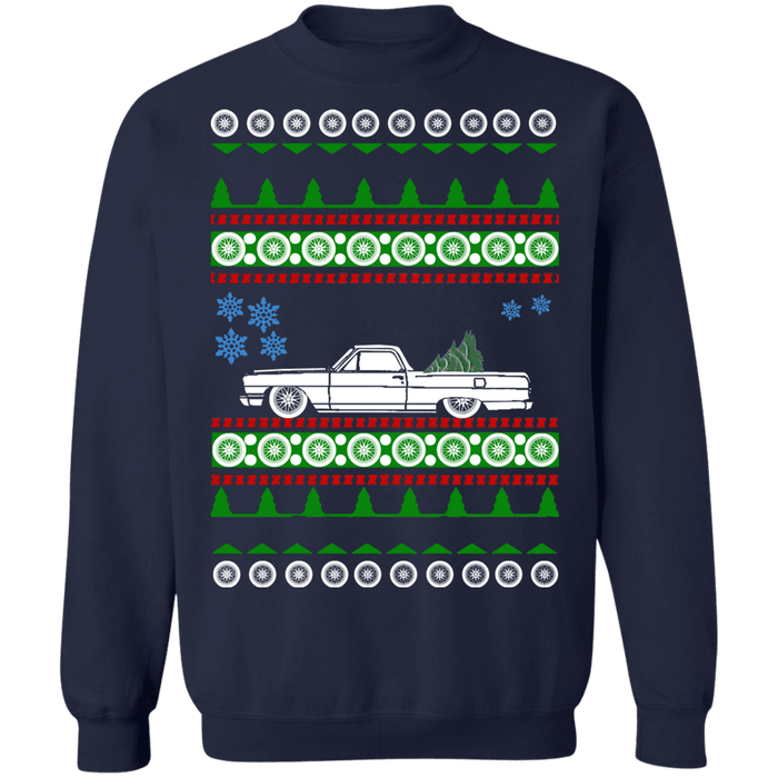 Chevy El Camino 2nd gen Ugly christmas sweater 1965