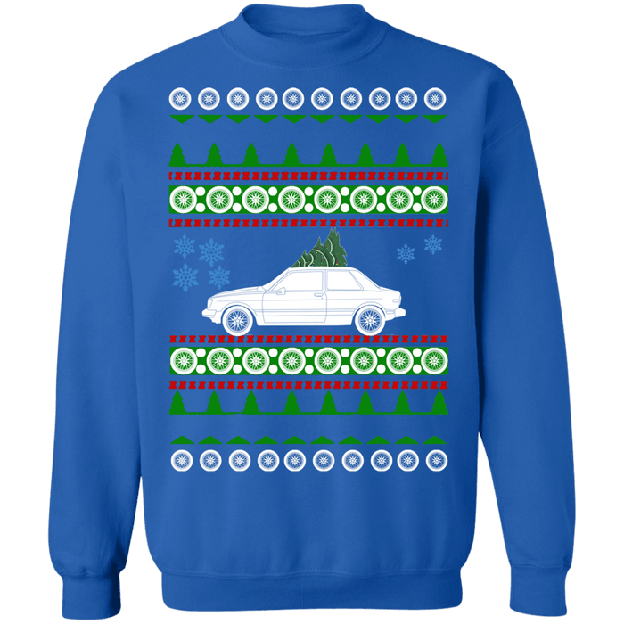 Car Toyota Tercel 1981 Ugly Christmas Sweater sweatshirt