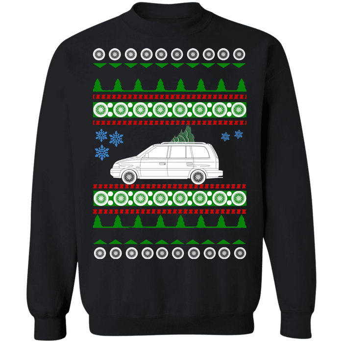 Mazda MPV Minivan Ugly christmas sweater 1st gen