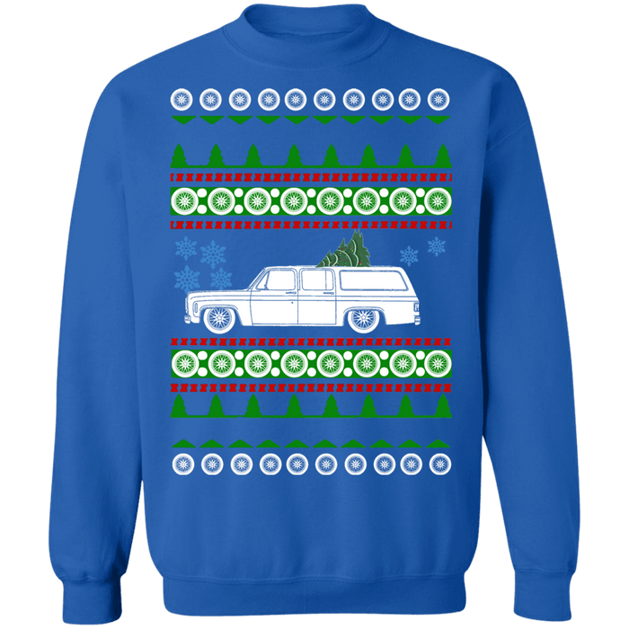 Chevy Suburban 7th gen Ugly christmas sweater v1