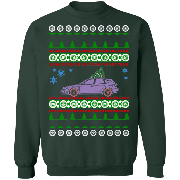 Custom lavender STI Hatch Ugly Christmas Sweater sweatshirt