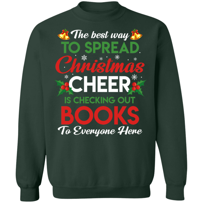 Books Reading ugly Christmas Sweater sweatshirt