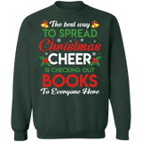 Books Reading ugly Christmas Sweater sweatshirt