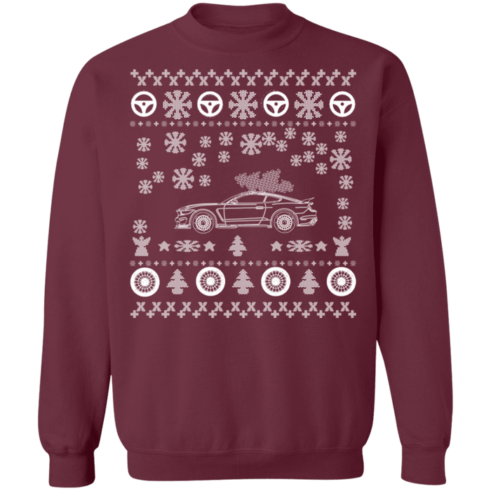 Ford Mustang GT350R Ugly Christmas Sweater V2