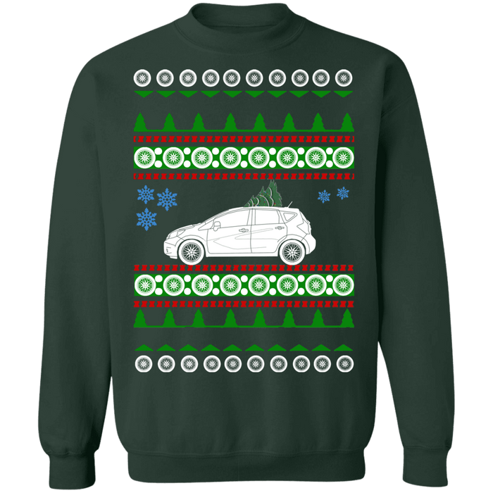 Nissan Versa Hatchback 2015 Ugly christmas sweater