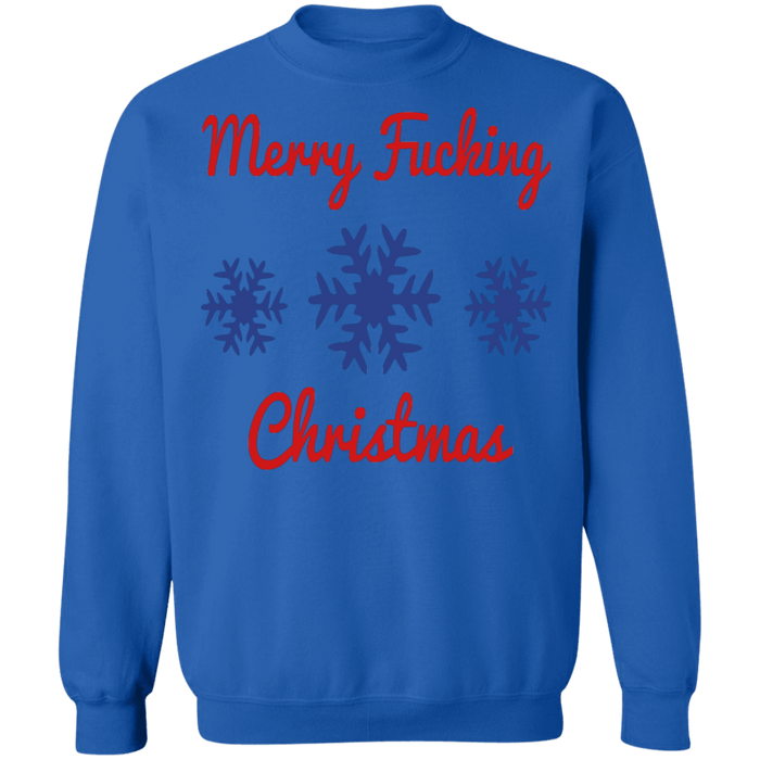 Merry Fucking Christmas Ugly Holiday Sweater sweatshirt