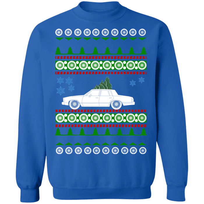 Chevy Malibu Sedan 4th Generation Ugly Christmas Sweater Sweatshirt