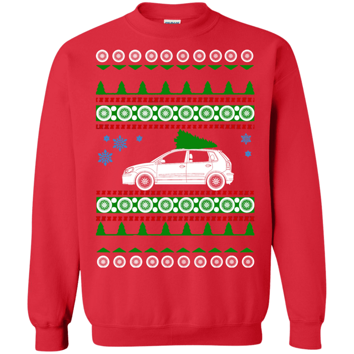 German Car like  polo 2002 ugly christmas sweater sweatshirt