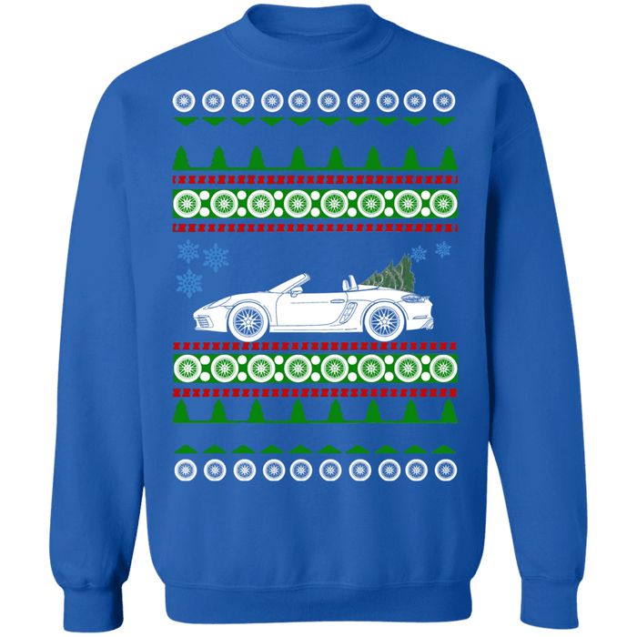 German Car 4th gen Porsche Boxster Ugly Christmas Sweater