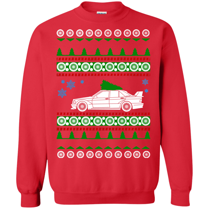 Mercedes 190E Cosworth Evo 2 16v Ugly Christmas Sweater sweatshirt