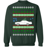 american car or truck like a  Demon Ugly Christmas Sweater 1971