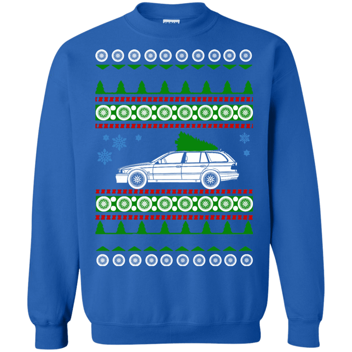 BMW E39 2003 Wagon Ugly Christmas Sweater sweatshirt