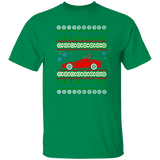 Corvette C7 red Ugly Christmas Sweater T-shirt