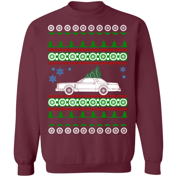 1979 7th Gen Ford thunderbird ugly christmas sweater