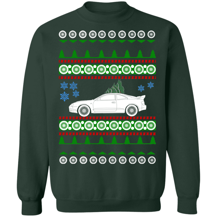 Car like 6th gen Toyota Celica Ugly Christmas Sweater sweatshirt 1994