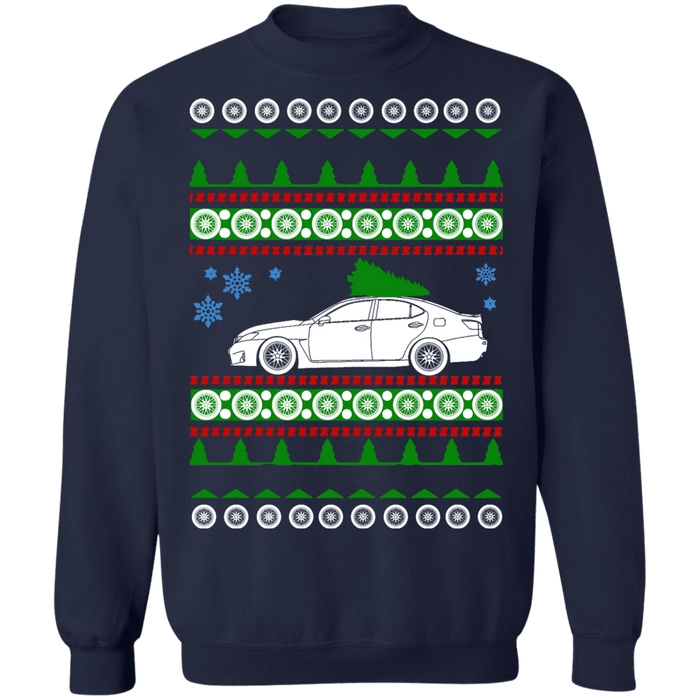 lexus IS-F Ugly christmas sweater more colors