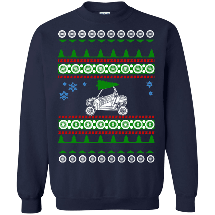 Polaris RZR ugly christmas sweater atv offroad dunes sweatshirt