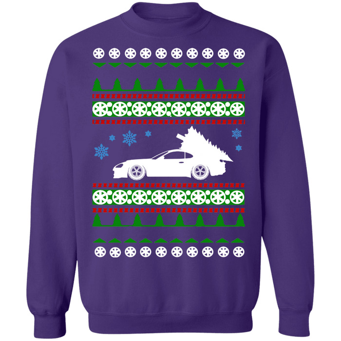 Toyota Supra MK4 Ugly Christmas Sweater More Colors