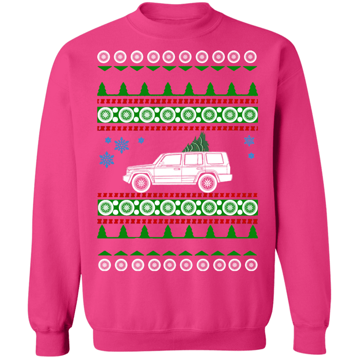 off road american vehicle Commander Ugly christmas sweater