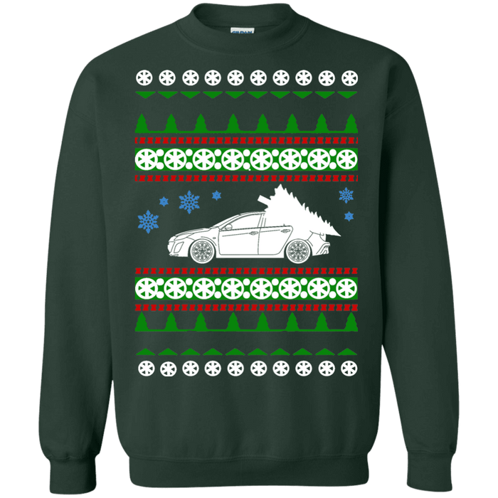 Mazda Speed 3 newer gen Ugly Christmas Sweater sweatshirt