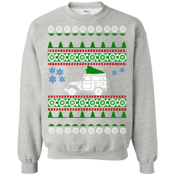 Toyota FJ40 land Cruiser 1978 Ugly Christmas Sweater sweatshirt