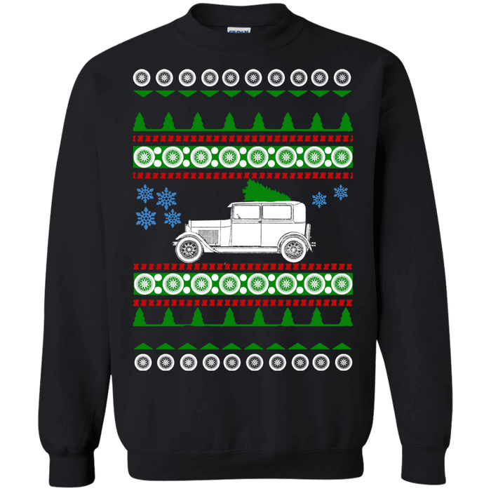 Old Car Model A Ford Ugly Christmas Sweater sweatshirt