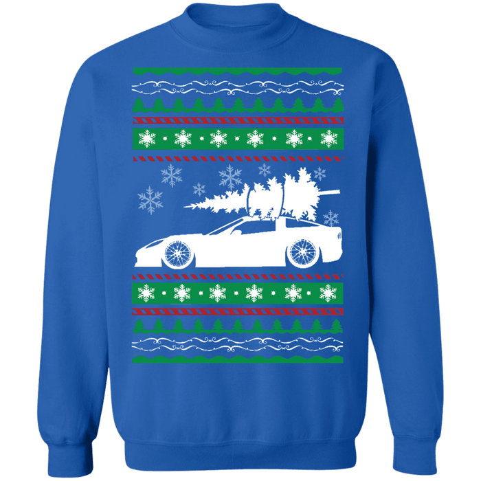 New C6 Corvette white tree Ugly Christmas Sweater Sweatshirt