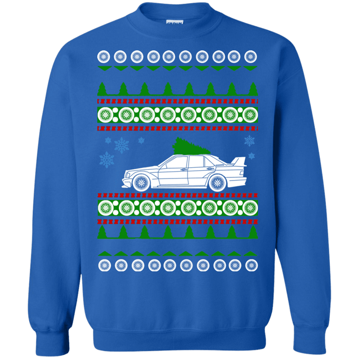 Mercedes 190E Cosworth Evo 2 16v Ugly Christmas Sweater sweatshirt