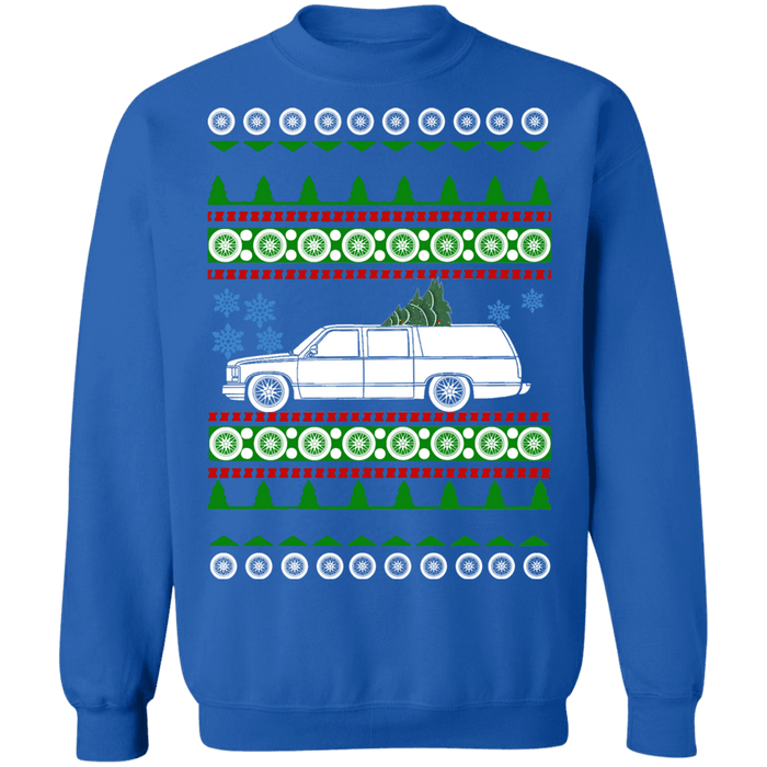 Chevy Suburban 8th gen Ugly christmas sweater 1994