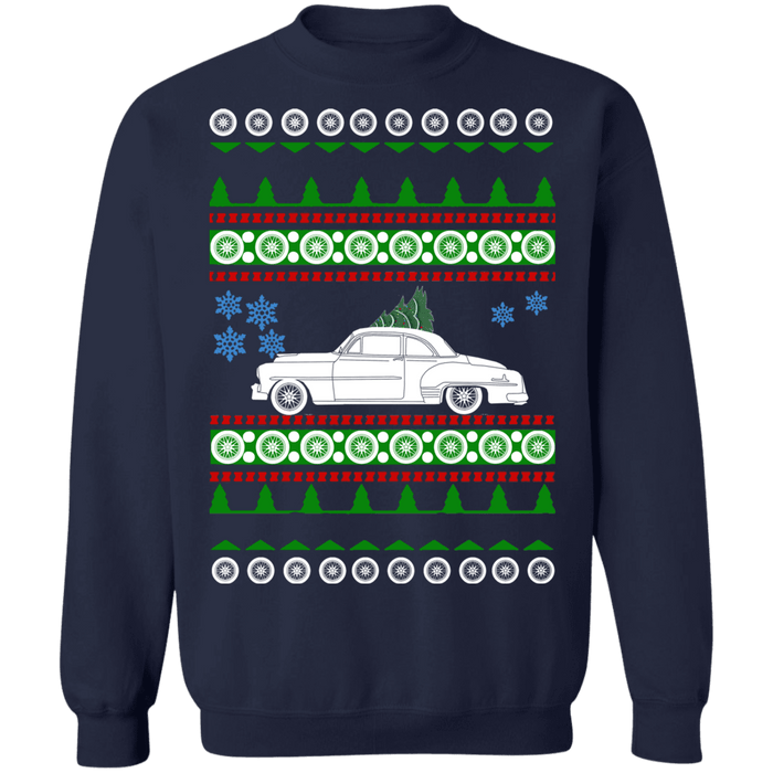 1952 Chevy Deluxe ugly christmas sweater