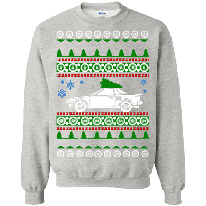 car like an MR2 1988 Ugly Christmas Sweater sweatshirt