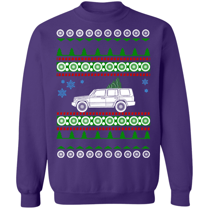 off road american vehicle Commander Ugly christmas sweater