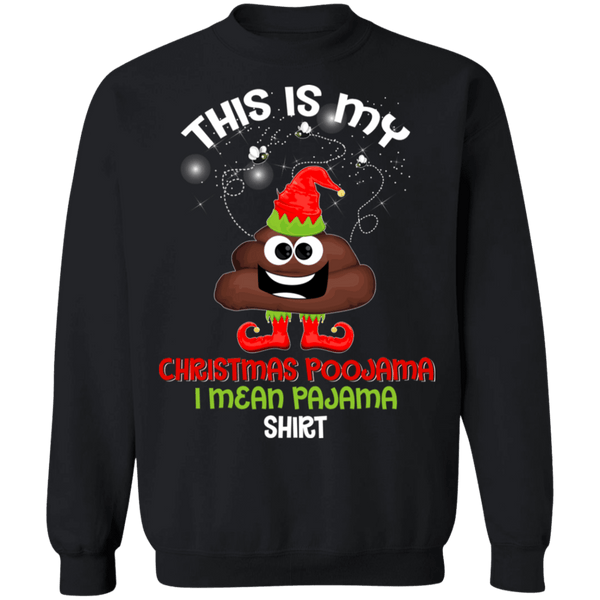 Christmas Poojama Pajama Ugly Christmas Holiday Sweater sweatshirt