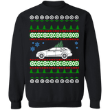 2012 Cadillac CTS-V Wagon large wheels Ugly Christmas Sweater sweatshirt