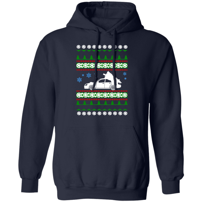 Japanese Car blobeye wrx sti hoodie ugly christmas sweater