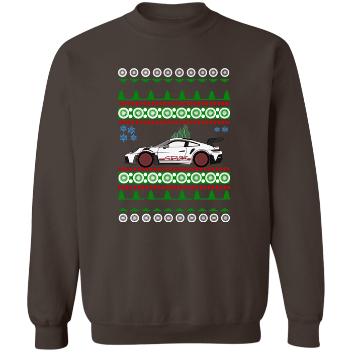 German Car like a 992 GT3 RS Ugly Christmas Sweater Sweatshirt