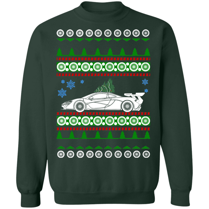 Supercar like Mclaren P1 Ugly Christmas Sweater Sweatshirt sweatshirt