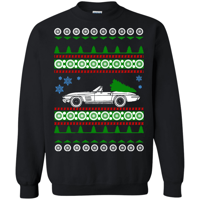 Corvette C2 ugly Christmas Sweater sweatshirt