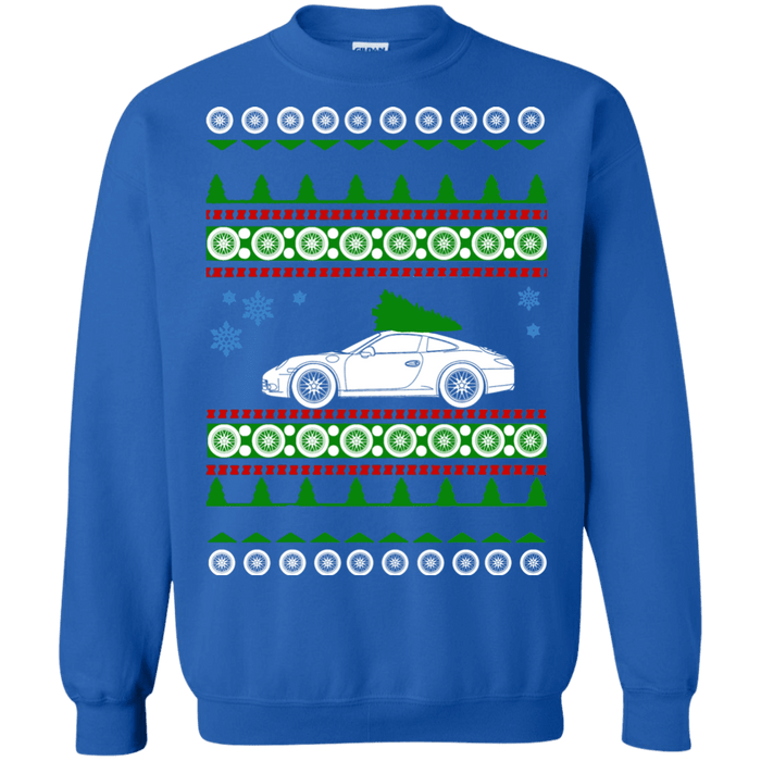 german car similar to a 991 ugly christmas sweater 2013 sweatshirt