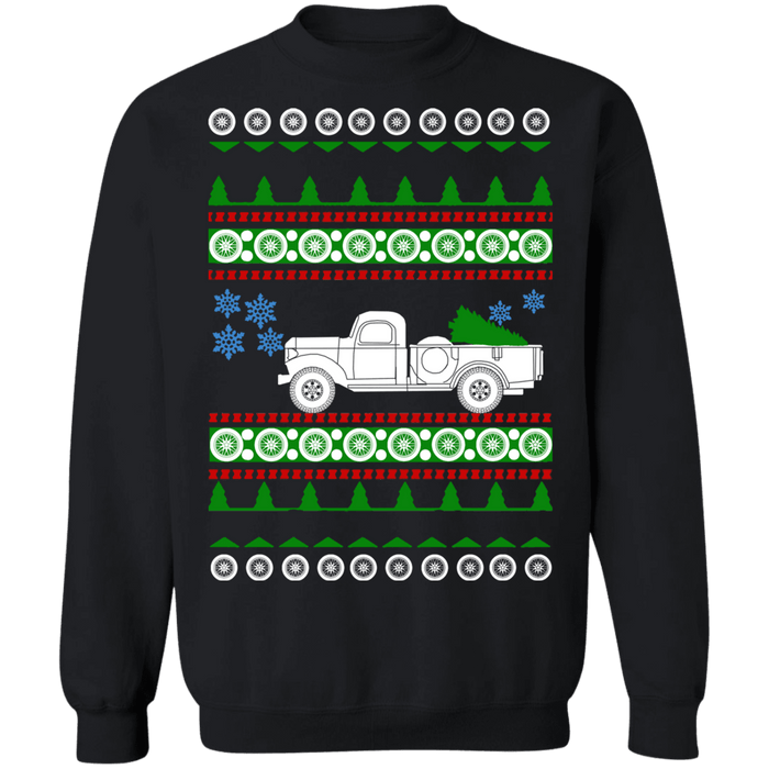 american truck 1967 american car or truck like a  Power Wagon Ugly christmas sweater sweatshirt